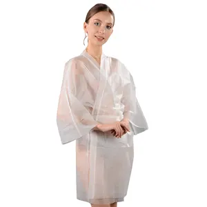 Wegwerp Geweven Gewaad In Japanse Kimono Stijl Goedkope Prijs Nonwoven Kimono