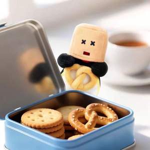 100% प्रामाणिक 6 pcs/बॉक्स पिंगु छिपाएँ और श्रृंखला प्लश गुड़िया ब्लाइंड बॉक्स kawai सजावटी कीचेन बैग चार्जर नरम खिलौने - Product Image 6