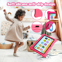 Tablette ATMPC 10,1 pouces la moins chère, Android 14, conçue pour les enfants, tablettes éducatives Android 10 pouces, tablettes OEM