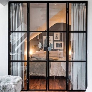 Porte et fenêtre Crittal à double vitrage, style français, en acier - Product Image 4