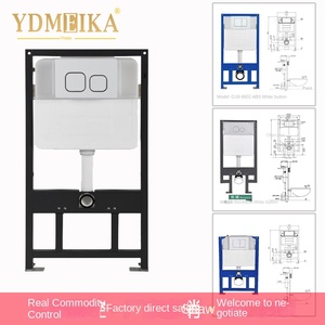 Meijia Design moderne réservoir d'<span class=keywords><strong>eau</strong></span> <span class=keywords><strong>mural</strong></span> G98 ABS dissimulé caché toilette cintre salle de bain réservoir d'<span class=keywords><strong>eau</strong></span> <span class=keywords><strong>mural</strong></span> - Product Image 2