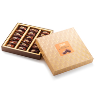 Maßgefertigte Luxus-Papierkarton Ramadan Dubai Schokoladen-Datteln Geschenkbox-Verpackung für Datteln