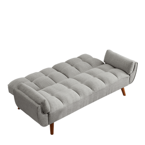 DB Nouveau design Canapés-lits en velours Causeuse facilement assemblable avec dossier réglable - Product Image 5