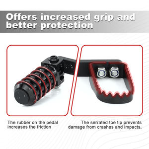 Waximoto מתאים <span class=keywords><strong>Yamaha</strong></span> tw200 1987-2025 afterשוק הבלם פלדה - Product Image 6