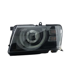 Conjunto de Faros Delanteros Modificados para Patrol Y61 05-22, Luz Diurna LED, Señal de Giro, Lente Láser, 12V, Faros LED de 12V para 05- - Product Image 2