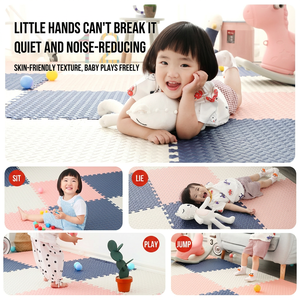 เสื่อคลานเด็ก EiffelHome หนานุ่ม แบบสี่เหลี่ยม วัสดุโฟมทาทามิ สำหรับเด็กเล่นที่บ้าน สีพื้นเรียบง่าย ทันสมัย ทำจากวัสดุ EVA - Product Image 5