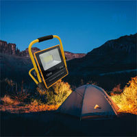 Rechargeable Camping Solares Panneau Lumineux Extérieur Extérieurs Stand Réflecteur LED Solaire Inondation Portable Projecteur