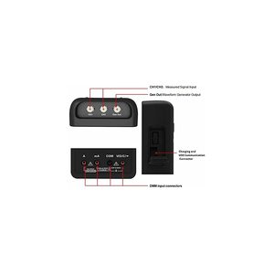 Osciloscópio <span class=keywords><strong>digital</strong></span> 3 em 1, + gerador de forma de onda + multímetro 70mhz 250msa/s carga direta 2d72 - Product Image 6