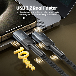 Toocki 60W Loại C Để Loại C Nhanh Chóng Sạc Cáp Dữ Liệu 4K/10Gpbs Nhanh Chóng Truyền Tải USB C Sạc Cáp Cho Nhiều Thiết Bị - Product Image 3