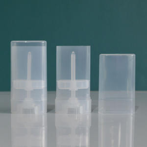 Luxury Empty 15g Glossy White Black Deodorant <b>Stick</b> Tube Bottles Skin Care Deodorant Containers - Product Image 2