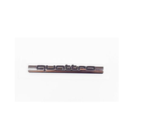 Emblema Trasero Universal QUATTRO para Audi OE 4B0853737D2ZZ, Letras para Maletero, Adhesivo con Logotipo, Pieza de Repuesto