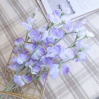 Fleurs artificielles de pois papillon doux et purs du Vietnam, biologiques, en vrac, pour arrangements floraux