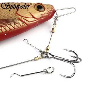 Spinpoler Swimbait Fishing Pin Stinger Spikes Bent Pins Needle Fixed Connecting Lock Softbait Fishing Hook Assist Accessories - Product Image 2