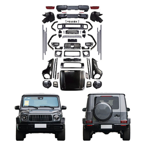 Kit de carrosserie sport 2024 W464 Sport63 pour Mercedes-Benz Classe G (W463) 2002-2018 : pare-chocs avant et arrière, lèvre de pare-chocs, capot, phares - Product Image 1