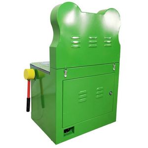 Machine de jeu vidéo d'arcade à monnayeur pour enfants, série Rat, jeu Crazy Hit pour enfants de 6 ans, avec marteau grenouille et alligator - Product Image 1