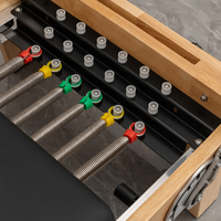 Cama Reformer de Pilates y Yoga de Alta Gama para Estudio u Hogar, de Madera de Arce y Roble, Duradera y Ecológica