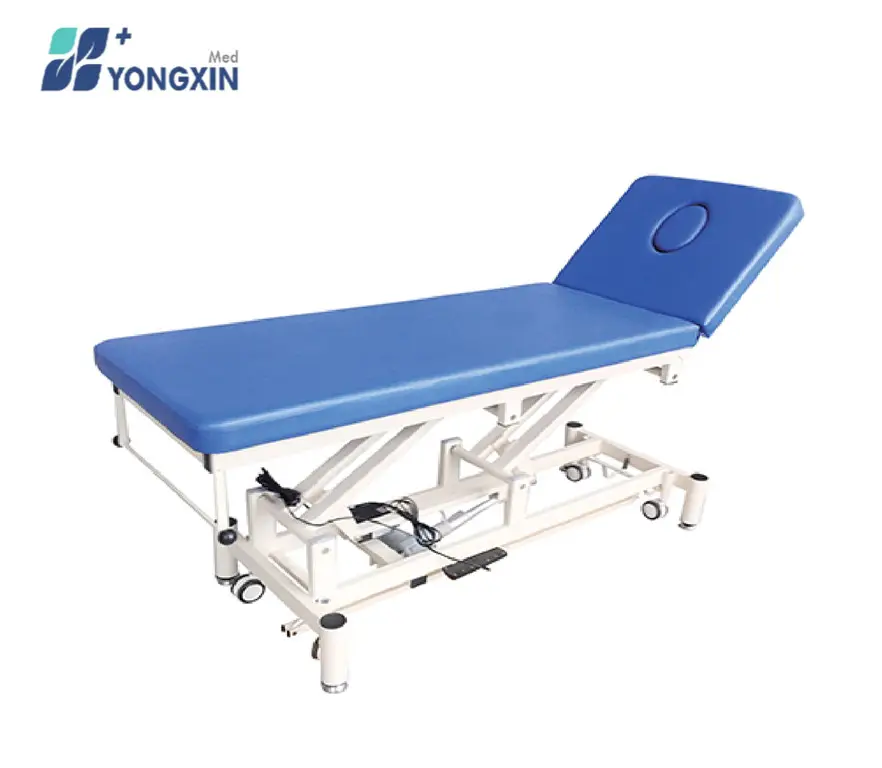 Cama de tratamento clínica Hi Low 3 seções, mesa móvel de fisioterapia e quiropraxia para reabilitação, cama de massagem hospitalar preço