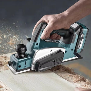 <span class=keywords><strong>Raboteuse</strong></span> multifonctionnelle professionnelle GLGW 18V 800W à batterie au lithium pour bois et métal, avec poignée à pousser - Product Image 2