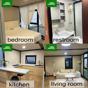 <span class=keywords><strong>Casa</strong></span> Contenedor Prefabricada y Aislada WELLUCKY de 20 y 40 Pies, Cabina Expandible de Lujo Extensible - Product Image 4