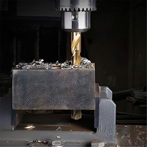 HSS M35 Cobalt Coated Twist <b>Drill</b> <b>Bit</b> Gold Finish For Metal Drilling - Product Image 2
