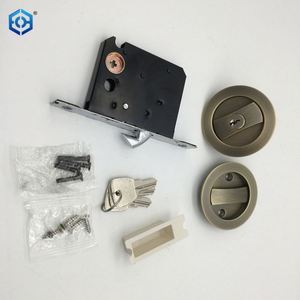 Vente chaude de serrure de crochet de porte coulissante d'alliage de zinc d'AB avec trois clés - Product Image 6