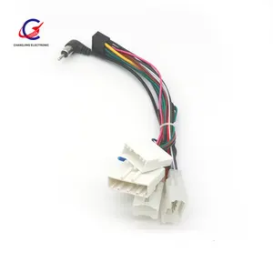 Arnés de cable ISO de 16 Pines, Conector de cableado de alimentación canbus para Android, adaptador de reproductor de coche para hyundai IX35 2010