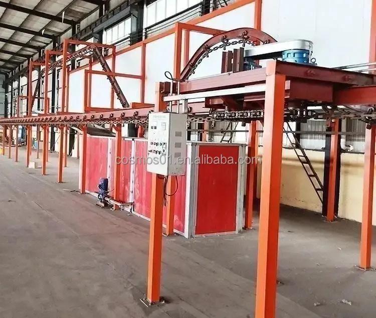 Aluminium Anodizing Plant Sprüh farbe Ausrüstung Beschichtung Produktions linie Automatische Keramik Philippinen Thailand Indonesien Key PLC