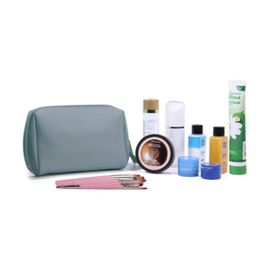 Paparazzi-bolsas de viaje para cosméticos, PPRZ016 de cuero vegano ecológico, impermeables, para maquillaje - Product Image 3