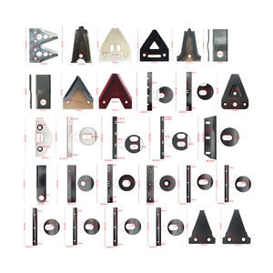 Juego de cuchillas Kubota SR55 <span class=keywords><strong>Kater</strong></span> para cosechadora con diseño anticorrosión de 4mm de espesor - Product Image 1