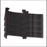 Accessoires de voiture Housse de volant chaude en cuir véritable pour Peugeot 308 Pièces de voiture de sport 308 Année 2008 Couleur personnalisée 1 Pcs