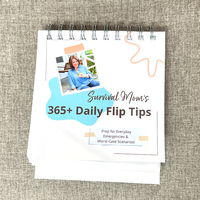 Kalender meja harian Mini 365 hari kustom cetak Tear off dinding/kalender meja untuk penggunaan kantor