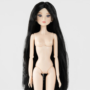 Tête de poupée BJD en plastique de 30 cm, série Fantasy, prête pour le maquillage, avec <span class=keywords><strong>yeux</strong></span> en verre 3D – Vente en gros - Product Image 1