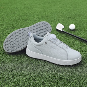 <span class=keywords><strong>Chaussures</strong></span> de <span class=keywords><strong>golf</strong></span> sans crampons blanches et roses pour femmes, baskets de <span class=keywords><strong>golf</strong></span> pour l'entraînement en extérieur - Product Image 3