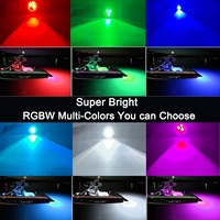 Accessoires d'éclairage pour bateau Kingshowstar, lumière LED en acier inoxydable 316L, 27W, étanche IP68, bouchon de vidange de bateau avec lumière, fournitures marines