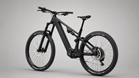 Vélo de montagne électrique 29 pouces en fibre de carbone, suspension intégrale, moteur central BAFANG M560