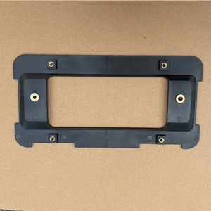 Support de <span class=keywords><strong>plaque</strong></span> d'<span class=keywords><strong>immatriculation</strong></span> de pare-chocs arrière de <span class=keywords><strong>voiture</strong></span> en plastique de luxe américain pour BMW Série 1-7 et X1-X6 - Product Image 4