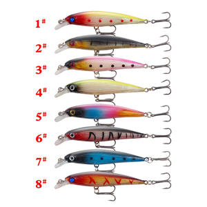 Señuelo de pesca XY-332 Minnow de 9 cm y 7.2 g con sonajero, cebo duro para tilapia, equipo de pesca de aguas medias. - Product Image 1