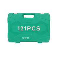 Kit de réparation automobile de 121 pièces, douilles universelles, clé à cliquet, jeu de douilles, acier au chrome-vanadium, garantie de 3 ans, boîte à outils