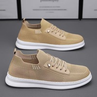 Zapatos Deportivos para Hombre, Diseño Nuevo, Venta al Por Mayor de Fábrica, Transpirables, Planos, Ligeros, Suaves, para Uso Diario y al Aire Libre