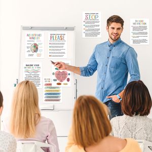 Tarjetas de Terapia DBT con Anillas de Encuadernación, Tarjetas de Habilidades para el Manejo de la Ansiedad, Baraja de Tarjetas de Distorsiones <span class=keywords><strong>Cognitivas</strong></span> - Product Image 3