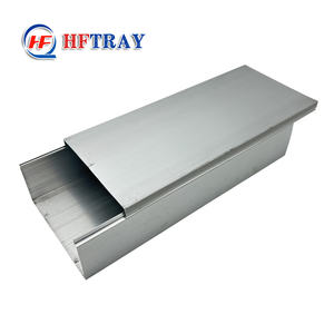 Goulotte de câblage électrique sur mesure de haute qualité, ignifuge et résistante à l'usure, en alliage d'aluminium, pour intérieur - Product Image 4