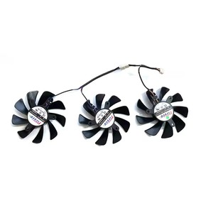 พัดลมระบายความร้อนของแท้85มม. FD9015U12D 4PIN สำหรับ PowerColor Radeon <span class=keywords><strong>RX6750</strong></span> Gre 12GB อะไหล่การ์ดกราฟิกไฟท์เตอร์ - Product Image 4