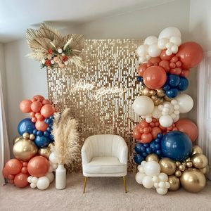 Wholesale Party Backdrop Decoration Wall Wedding Decor Sequin <b>Glitter</b> Rain Curtain Rectangle Aluminum Foil Fringe New Year - Product Image 6