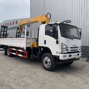 รถบรรทุกติดเครน ISUZU KV100 แบบตรง 4x2 พร้อมบันไดหลังสำหรับขาย - Product Image 2