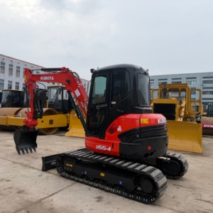 รถขุดขนาดเล็ก KUBOTA U55-4 สภาพเดิมจากโรงงาน อะไหล่หาได้ง่าย ค่าบำรุงรักษาต่ำ ไม่มีการรั่วไหลของน้ำมัน มีสินค้าในสต็อก - Product Image 3