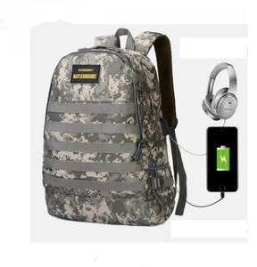 Sac à dos tactique antivol à trois niveaux personnalisé avec chargement USB, sac à dos imperméable - Product Image 3