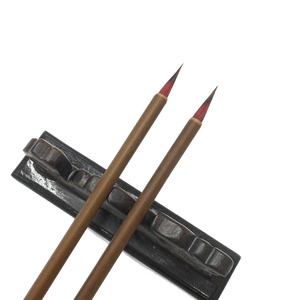 Peinture en bambou à poils de loup, stylo à pinceau, pour la course, écriture de la <span class=keywords><strong>calligraphie</strong></span> et du dessin de paysage, pouces - Product Image 4