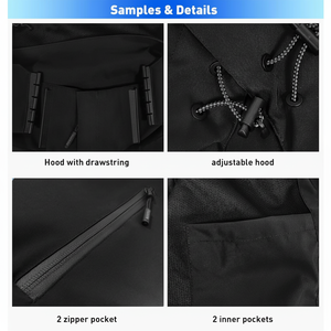 Chaqueta Cortavientos Impermeable Personalizada 2025 con Capucha y Nombre y Número Personalizados para Hombre y Mujer - Product Image 1