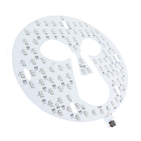 Servicios de Ensamblaje de PCB Multicapa para Máscara de Belleza LED, Terapia de Luz Roja, con Acabado de Superficie HASL/OSP/Immersion Gold