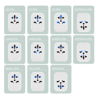 Tipe-C Cepat Charger USB UK Wall Charger Power Adaptor Smart Plug Universal Travel Adapter
